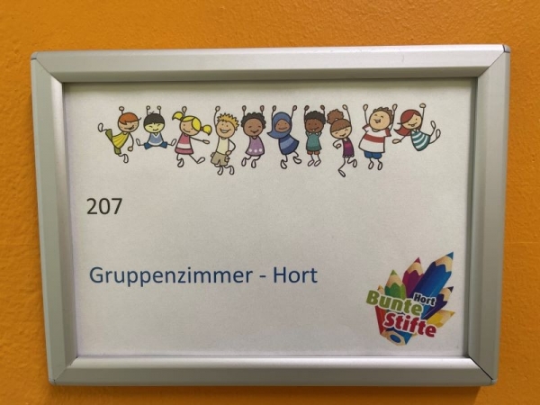 eines unserer Türschilder