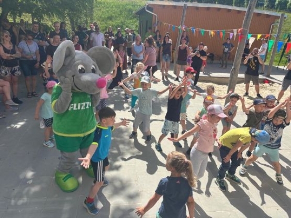Erwärmung mit der Flizzy Maus