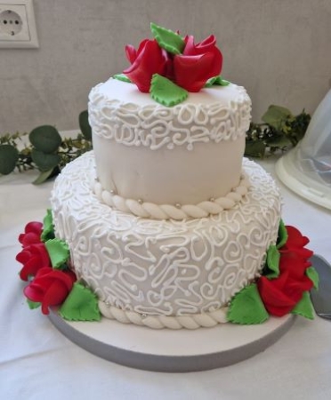 Die Torte durfte nicht fehlen