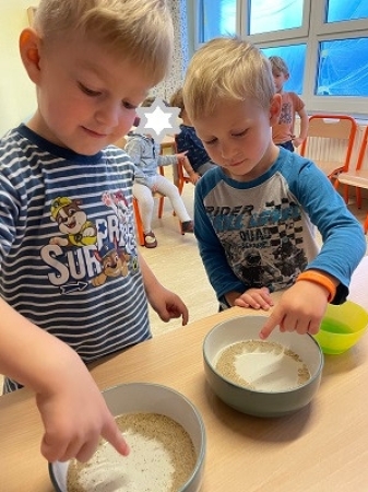 Effekt von Seife im Experiment