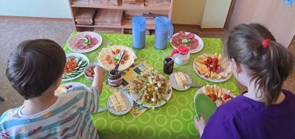 Start mit einem leckeren Frühstück