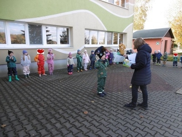 Die Vorschulgruppe freut sich über den 1. Platz