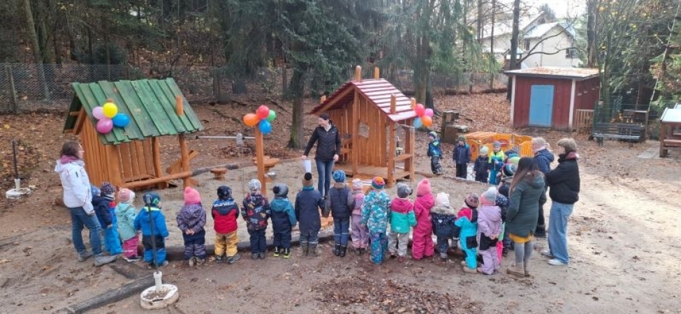 Eröffnung der neuen Sandlandschaft