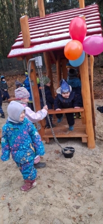 Eröffnung der neuen Sandlandschaft