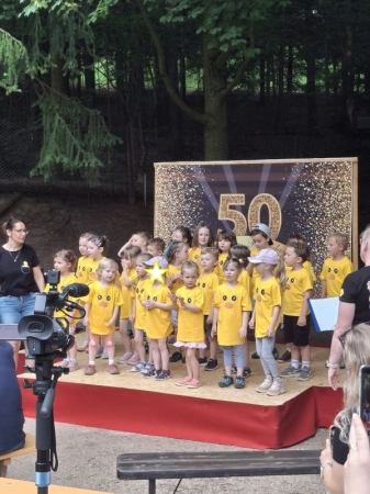 Kindergartenfest 50 Jahre Gockelhahn