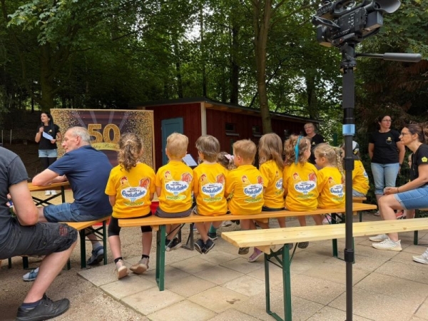 Kindergartenfest 50 Jahre Gockelhahn