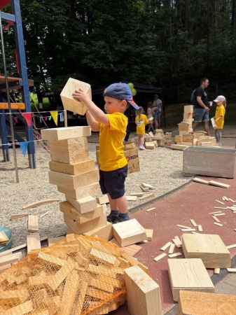 Kindergartenfest 50 Jahre Gockelhahn