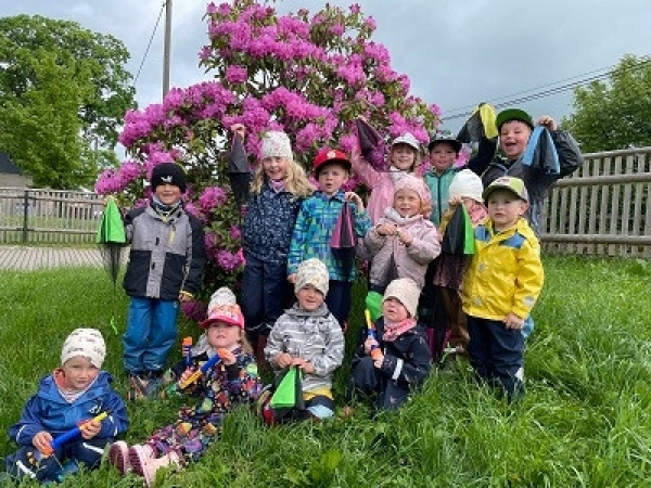Es war ein schöner Kindertag, auch wenn der Wandertag leider ausgefallen ist.